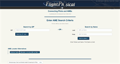 Desktop Screenshot of flightphysical.com